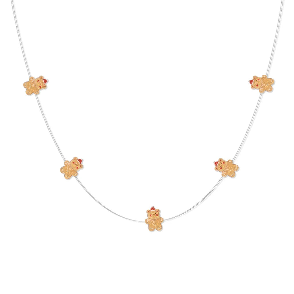 Birthday Bear fairy string lights with warm LEDs for indoor bedroom decor, battery operated, 10 ft, 30 LED