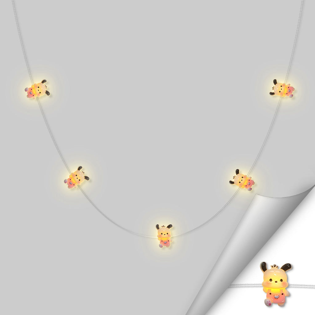 Happy Dog fairy string lights with warm LEDs for indoor bedroom decor, battery operated, 10 ft, 30 LED