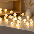 White Ball Fairy Lights